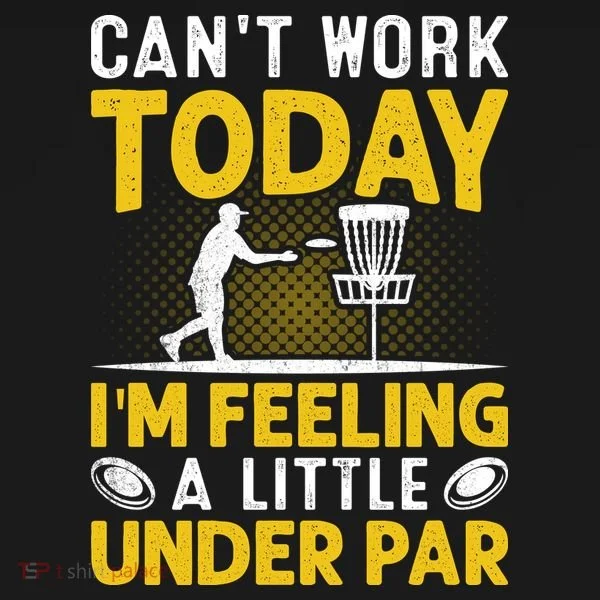 Disc Golf I'm Feeling A Little Under Par Bucket Hat