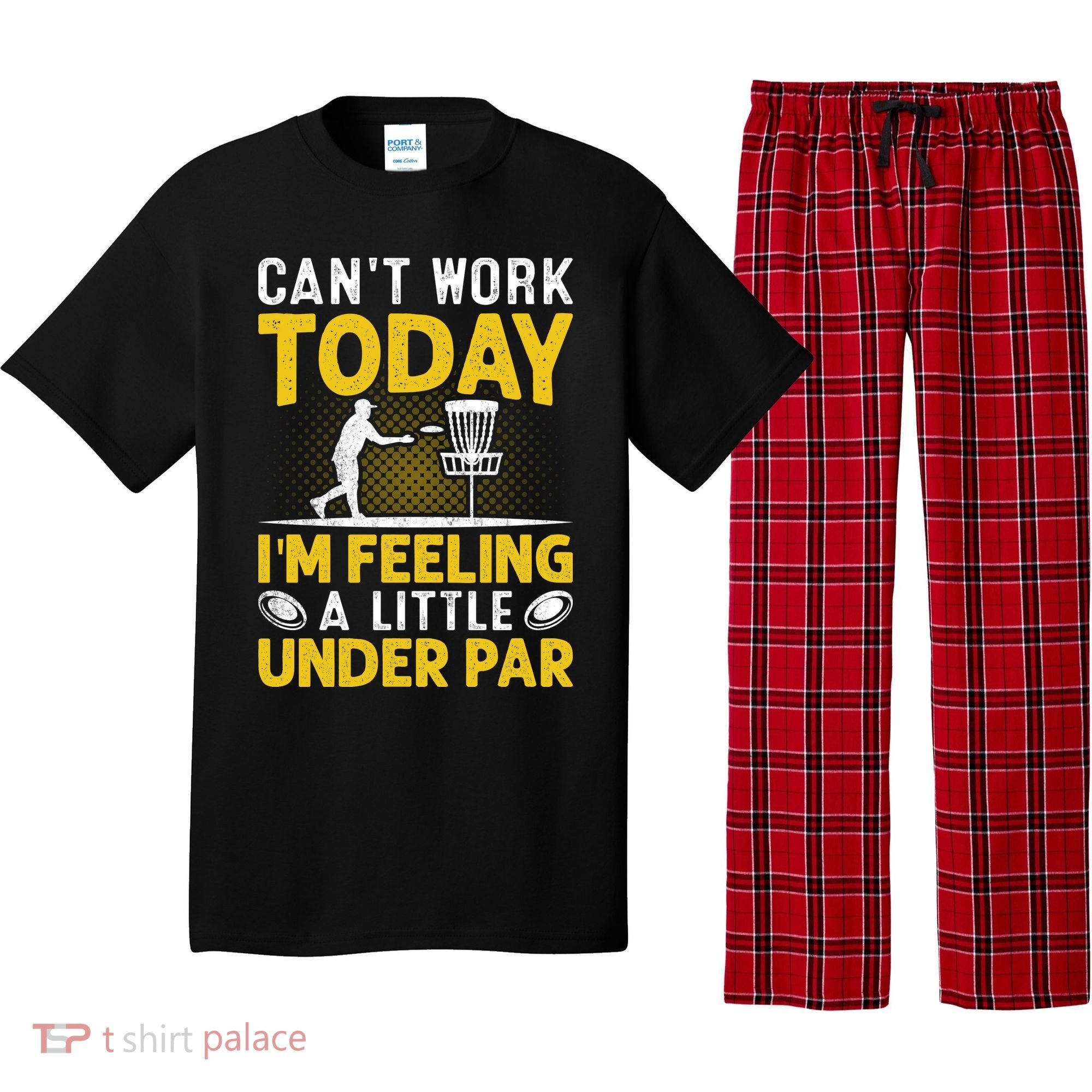 Disc Golf I'm Feeling A Little Under Par Pajama Set