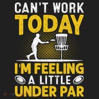 Disc Golf I'm Feeling A Little Under Par Hat thumb 2