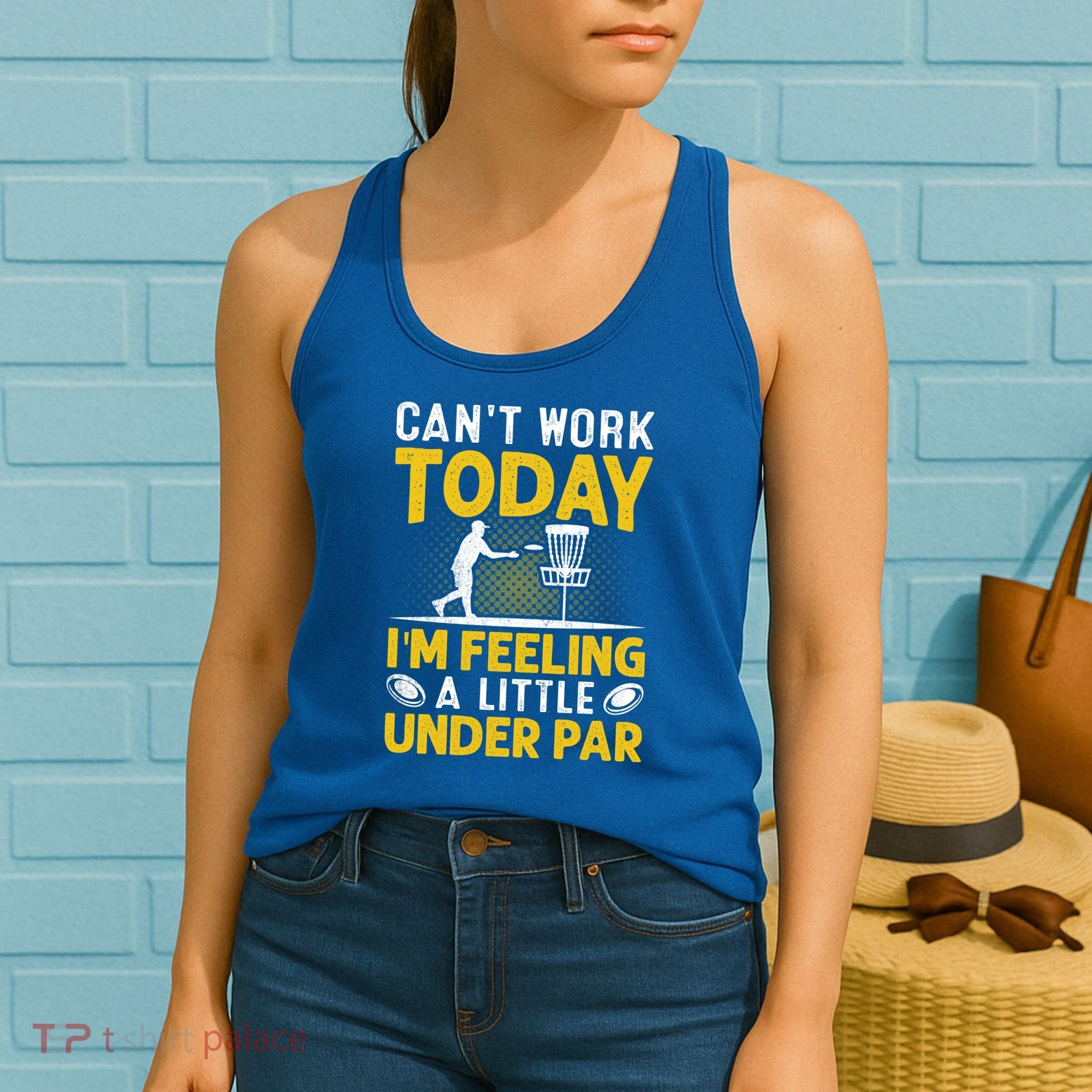 Disc Golf I'm Feeling A Little Under Par Women's Tank Top