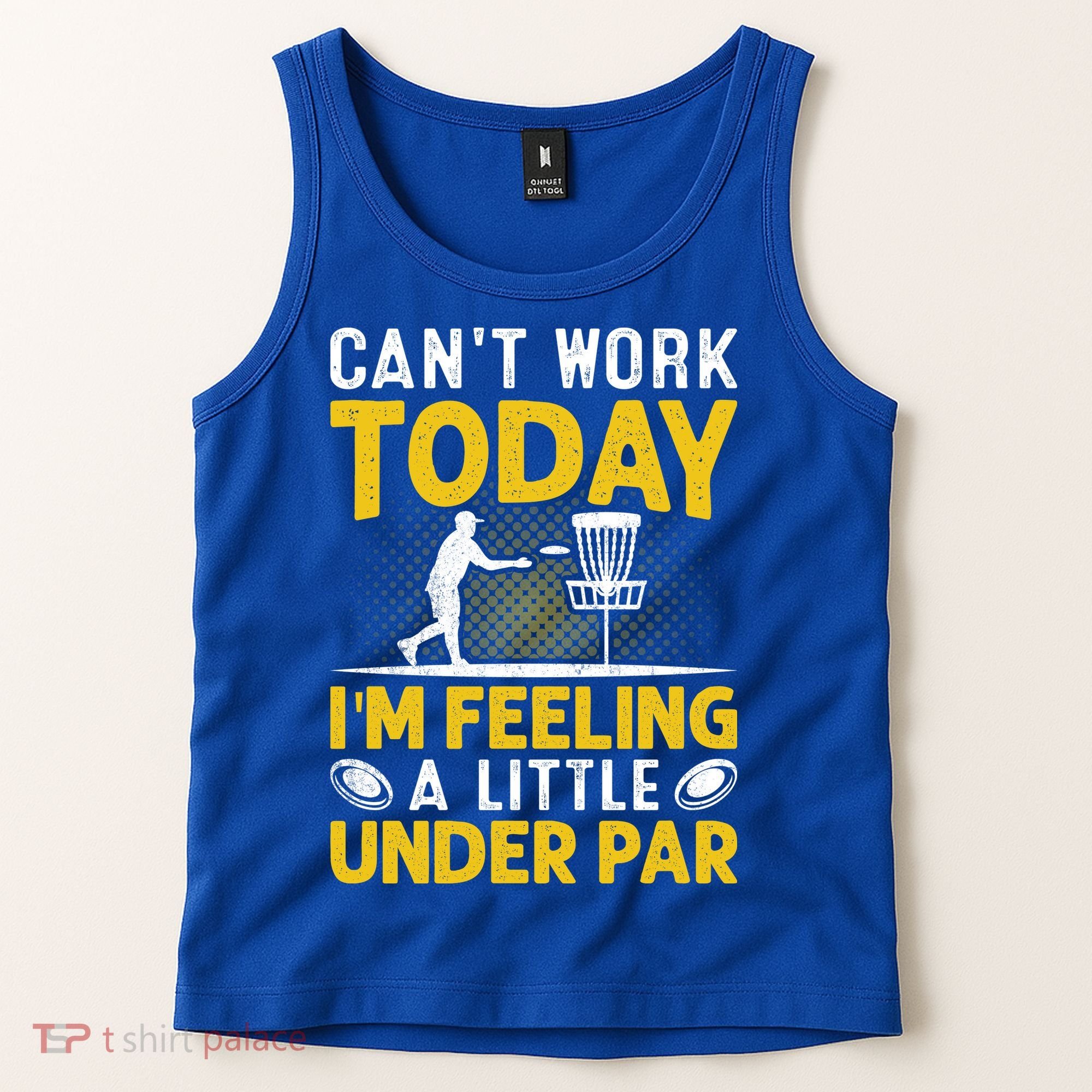 Disc Golf I'm Feeling A Little Under Par Tank Top