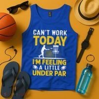 Disc Golf I'm Feeling A Little Under Par Tank Top thumb 4