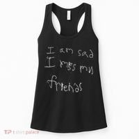 Darius Garland I Am Sad I Miss My Friends Women's Tank Top thumb 0