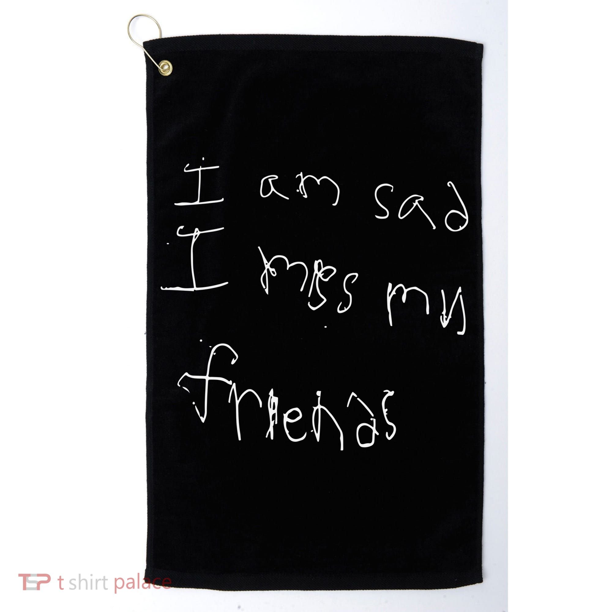 Darius Garland I Am Sad I Miss My Friends Golf Towel