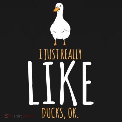 Duck Gifts I Just Really Like Ducks, Ok Women's Perfect Tri Rocker Tank
