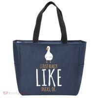Duck Gifts I Just Really Like Ducks, Ok Tote Bag thumb 0
