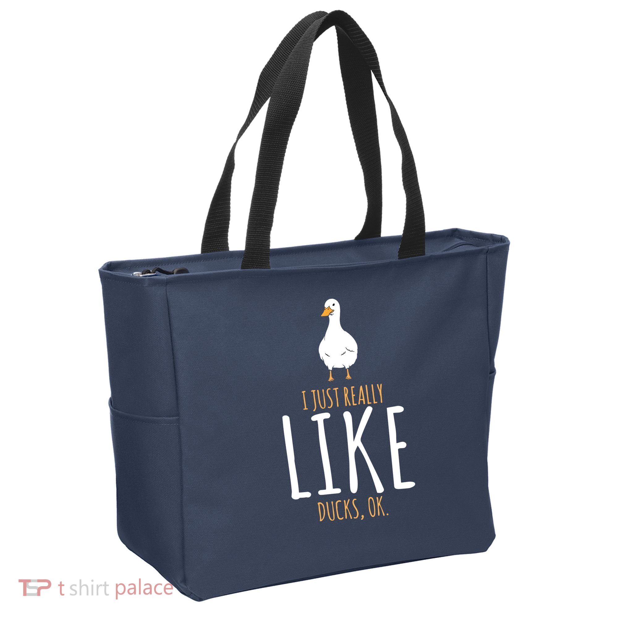 Duck Gifts I Just Really Like Ducks, Ok Tote Bag