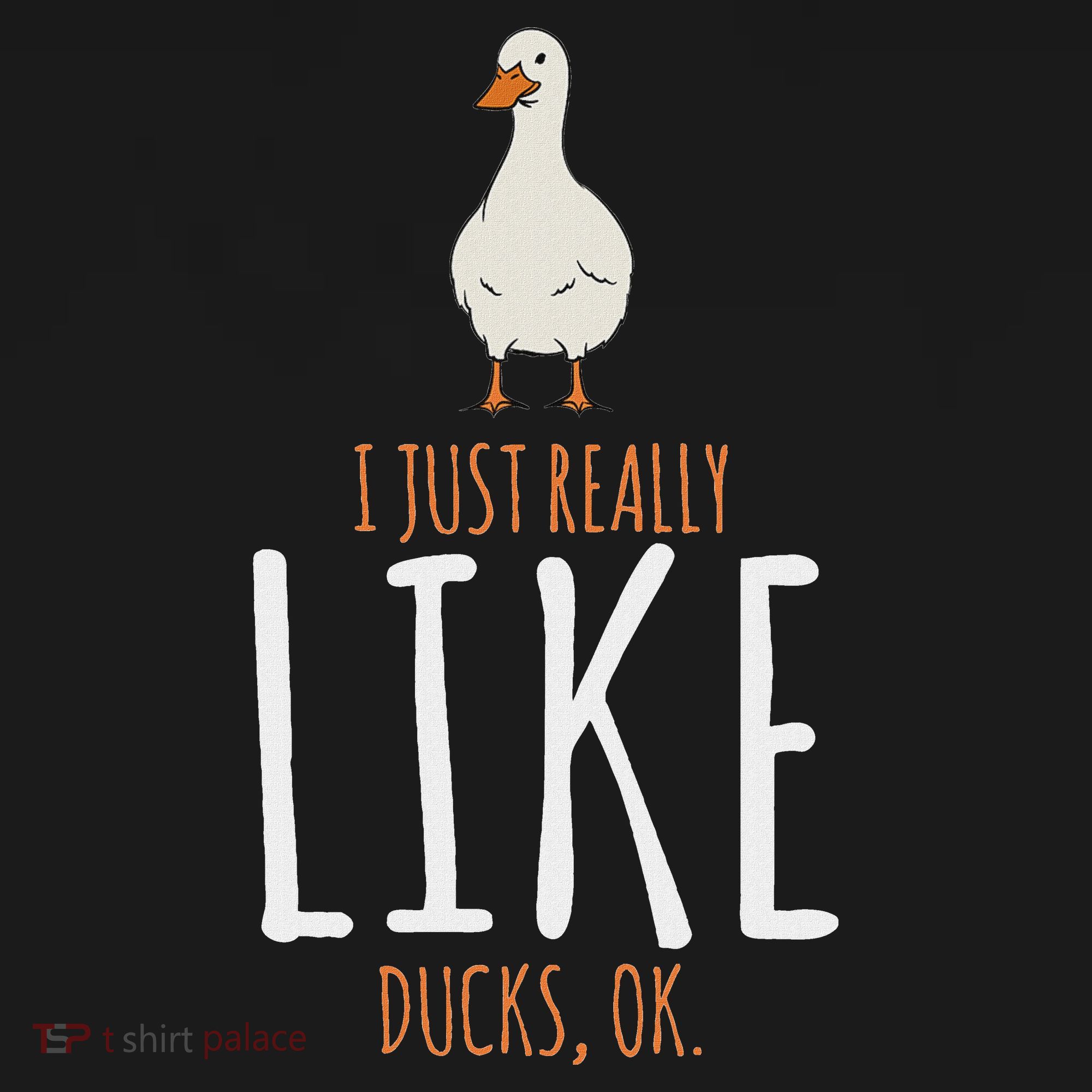 Duck Gifts I Just Really Like Ducks Ok Apron