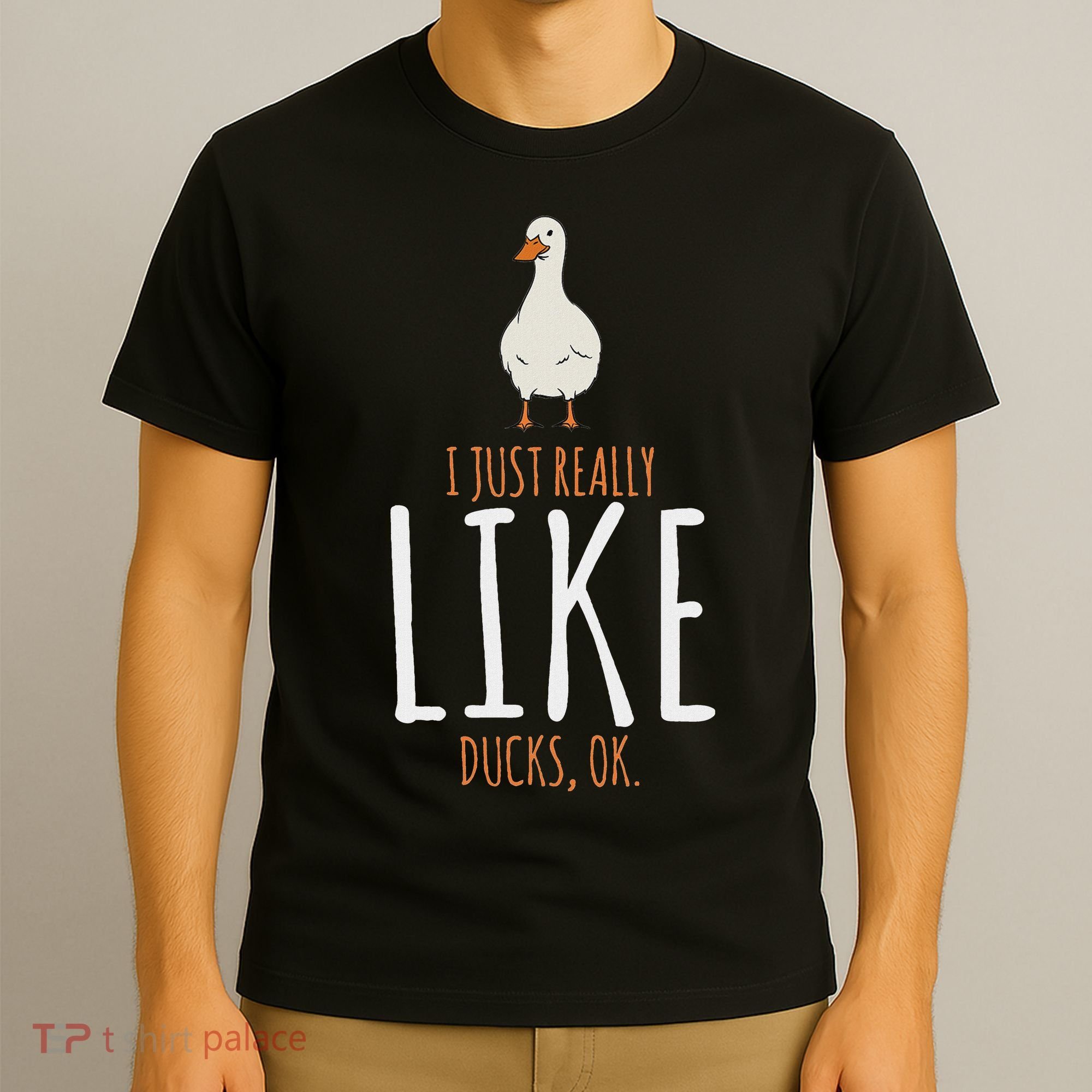 Duck Gifts I Just Really Like Ducks Ok T-Shirt