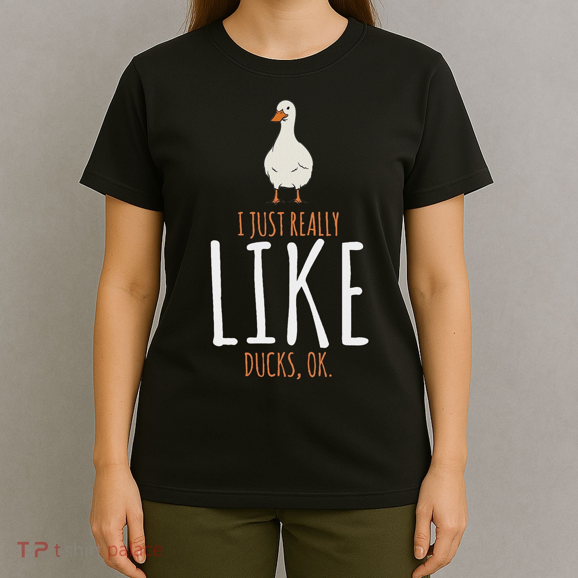 Duck Gifts I Just Really Like Ducks Ok T-Shirt