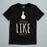 Duck Gifts I Just Really Like Ducks Ok T-Shirt thumb 5