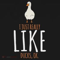 Duck Gifts I Just Really Like Ducks Ok Baby Bodysuit thumb 2