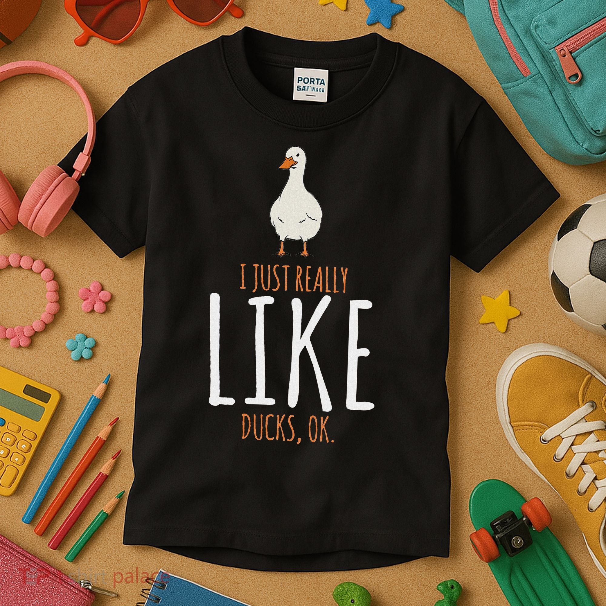 Duck Gifts I Just Really Like Ducks Ok Kids T-Shirt