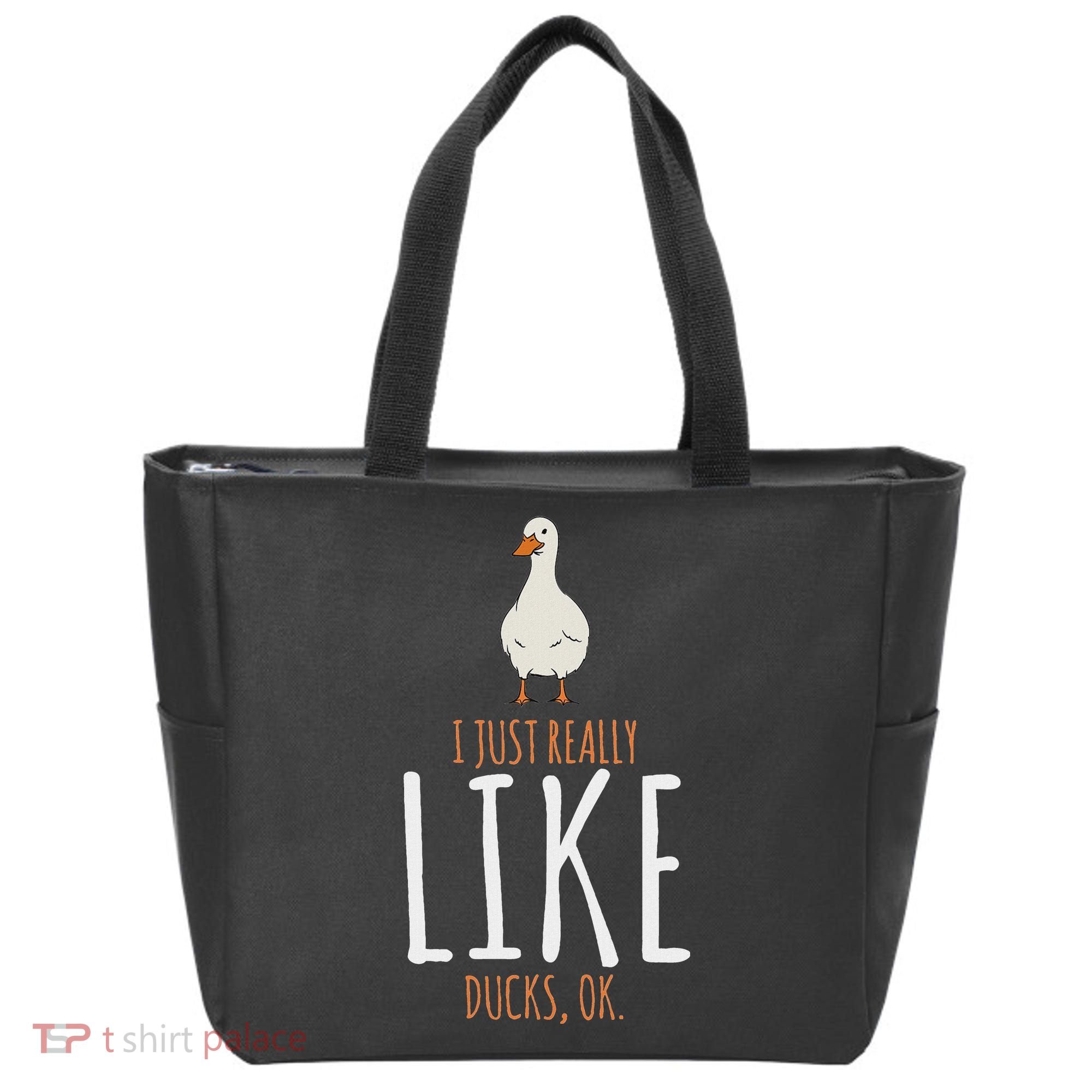 Duck Gifts I Just Really Like Ducks Ok Tote Bag