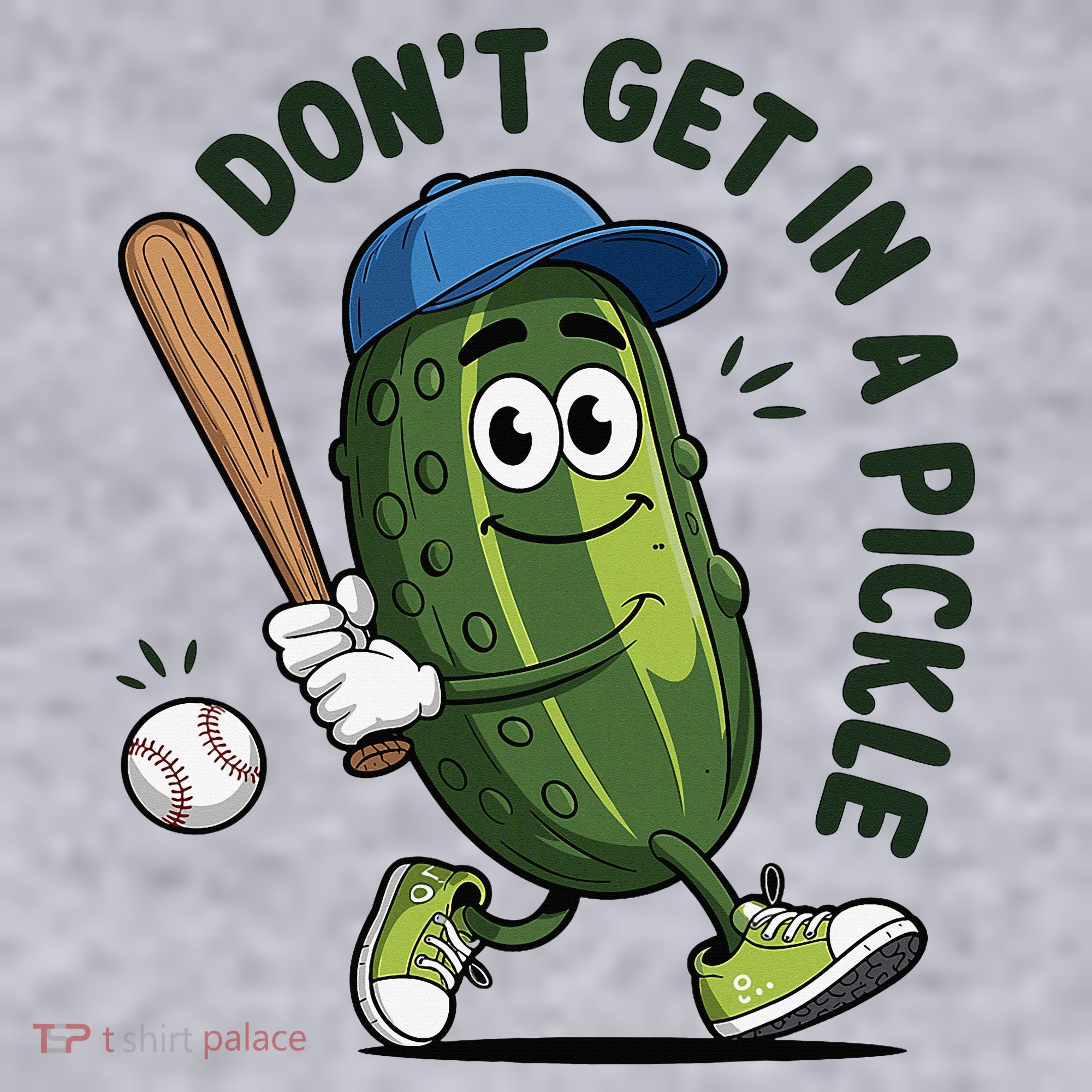 Don't Get In A Pickle Funny Baseball Women Women's Sweatshirt
