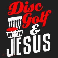 Disc Golf Jesus Christian Gift Funny Golfing Golfer Lover Golf Towel thumb 3