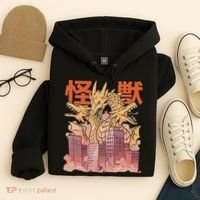 Dragon Ghidorah Japanese Hoodie thumb 4