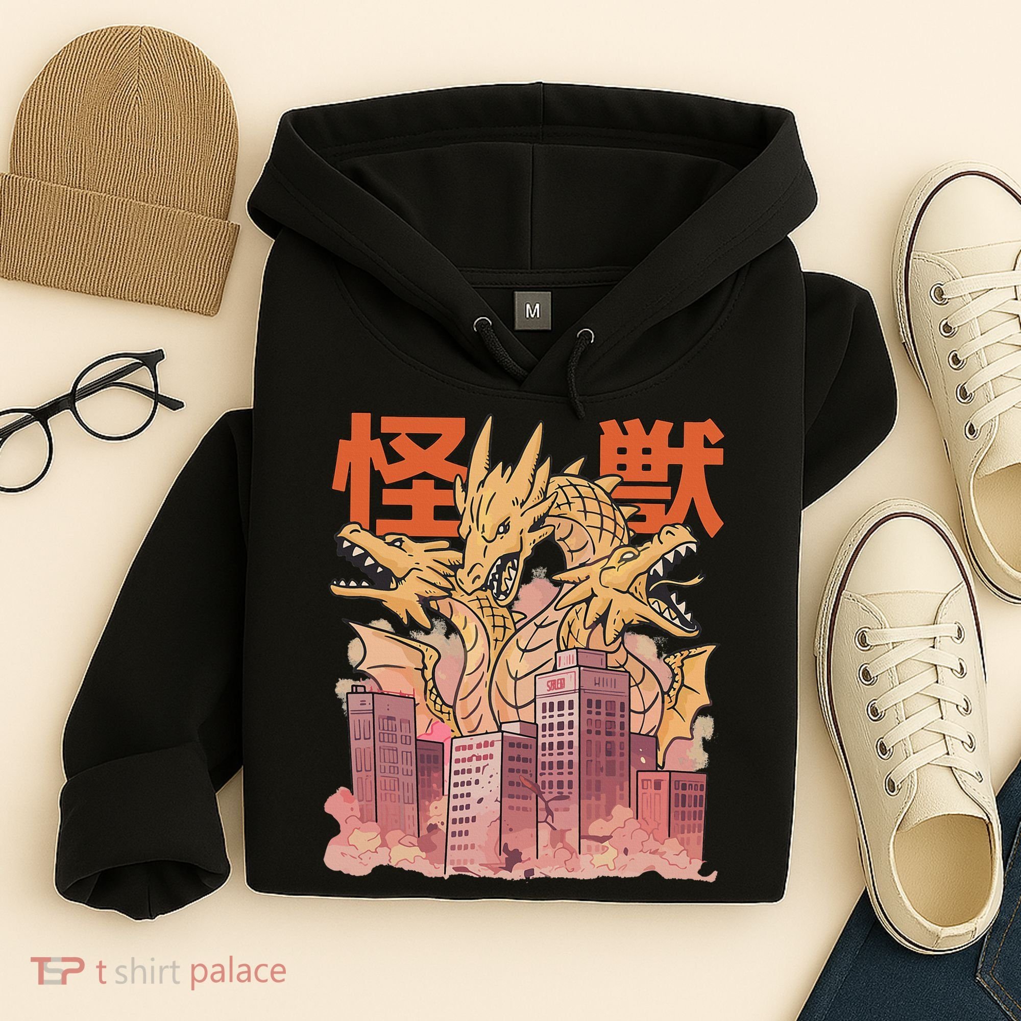 Dragon Ghidorah Japanese Hoodie
