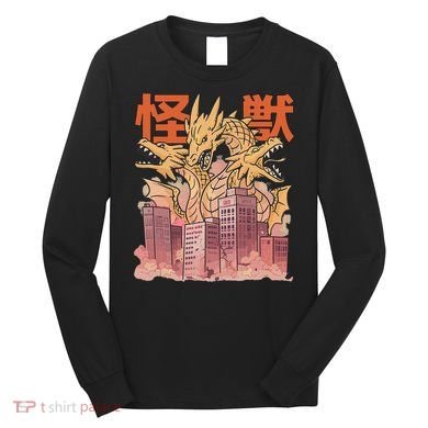 Dragon Ghidorah Japanese Long Sleeve Shirt