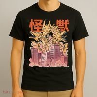 Dragon Ghidorah Japanese T-Shirt thumb 3