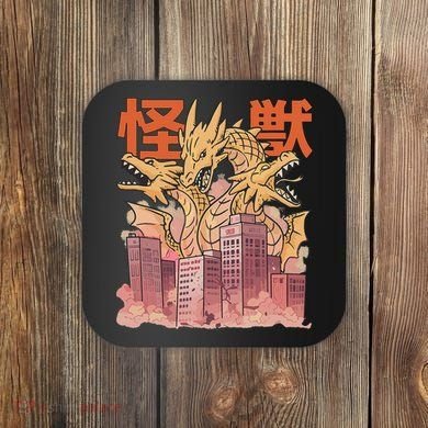 Dragon Ghidorah Japanese Coaster