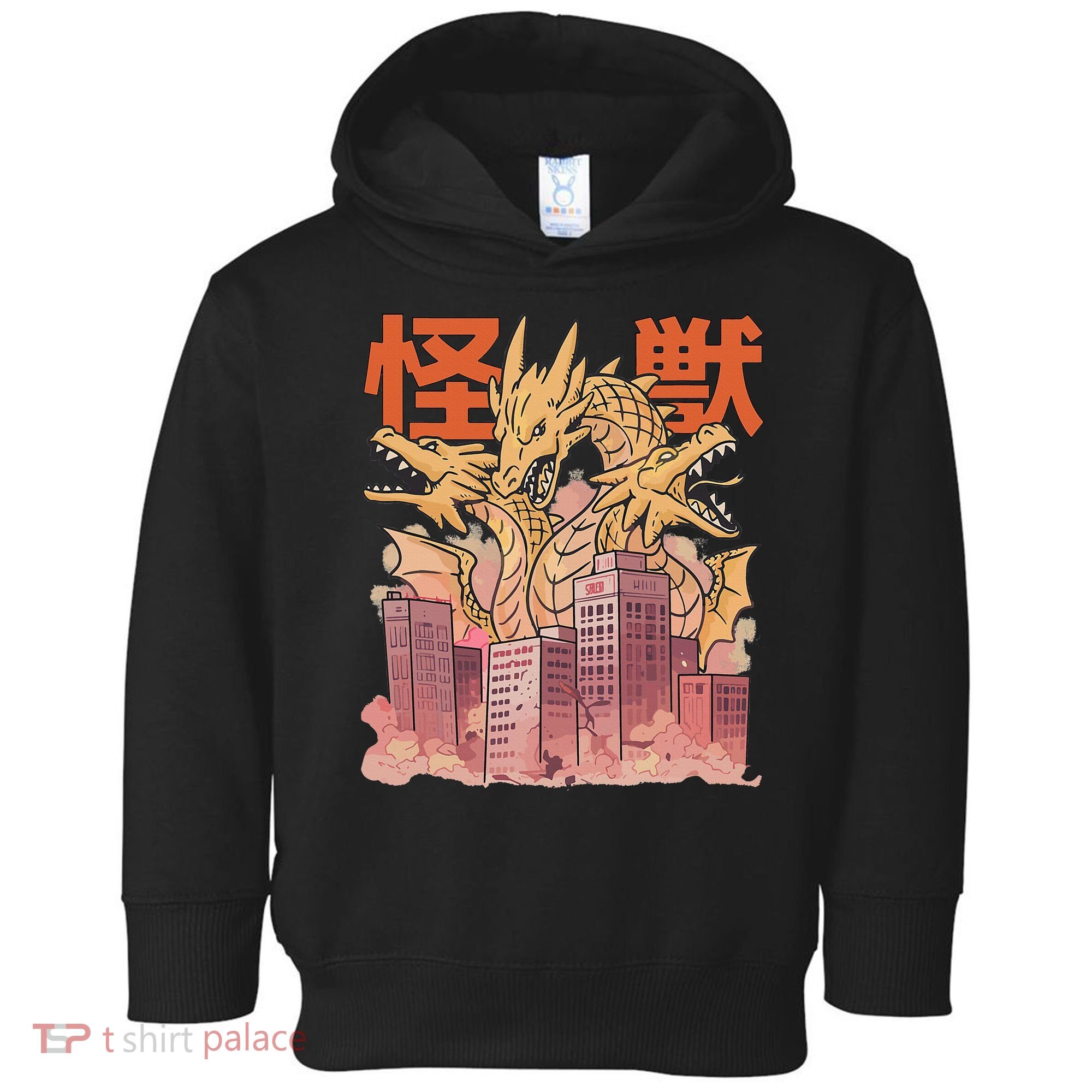 Dragon Ghidorah Japanese Toddler Hoodie