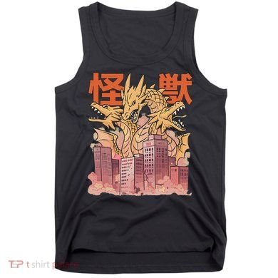 Dragon Ghidorah Japanese Tank Top