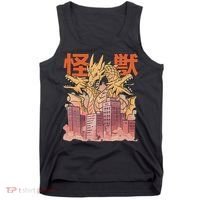 Dragon Ghidorah Japanese Tank Top thumb 0