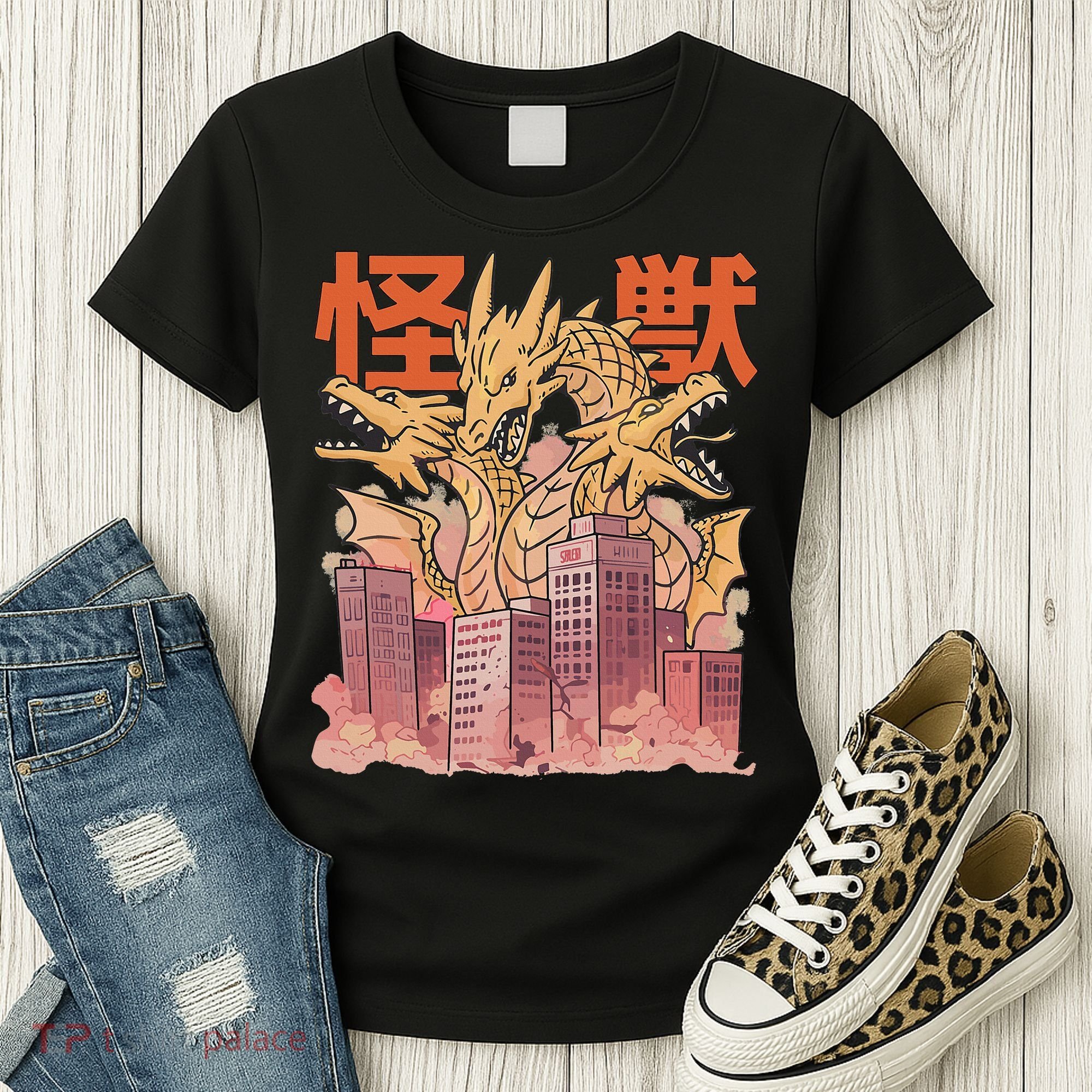 Dragon Ghidorah Japanese Women's T-Shirt