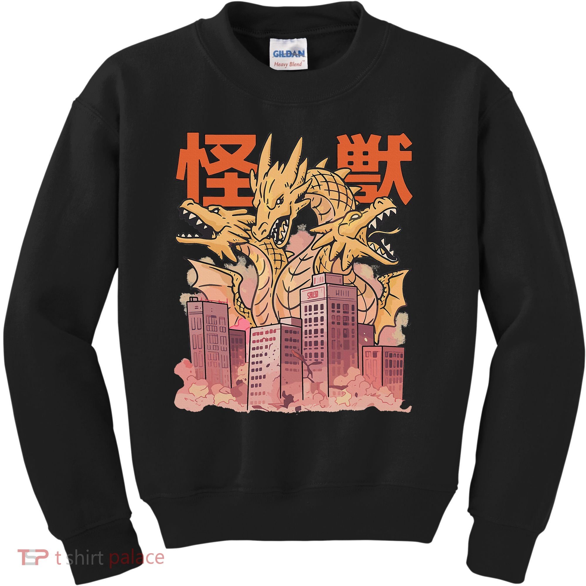 Dragon Ghidorah Japanese Kids Sweatshirt