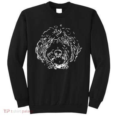 Doodles Goldendoodle Labradoodle Line Drawing Gift Sweatshirt