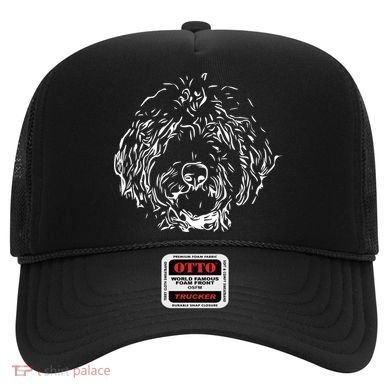 Doodles Goldendoodle Labradoodle Line Drawing Gift Hat