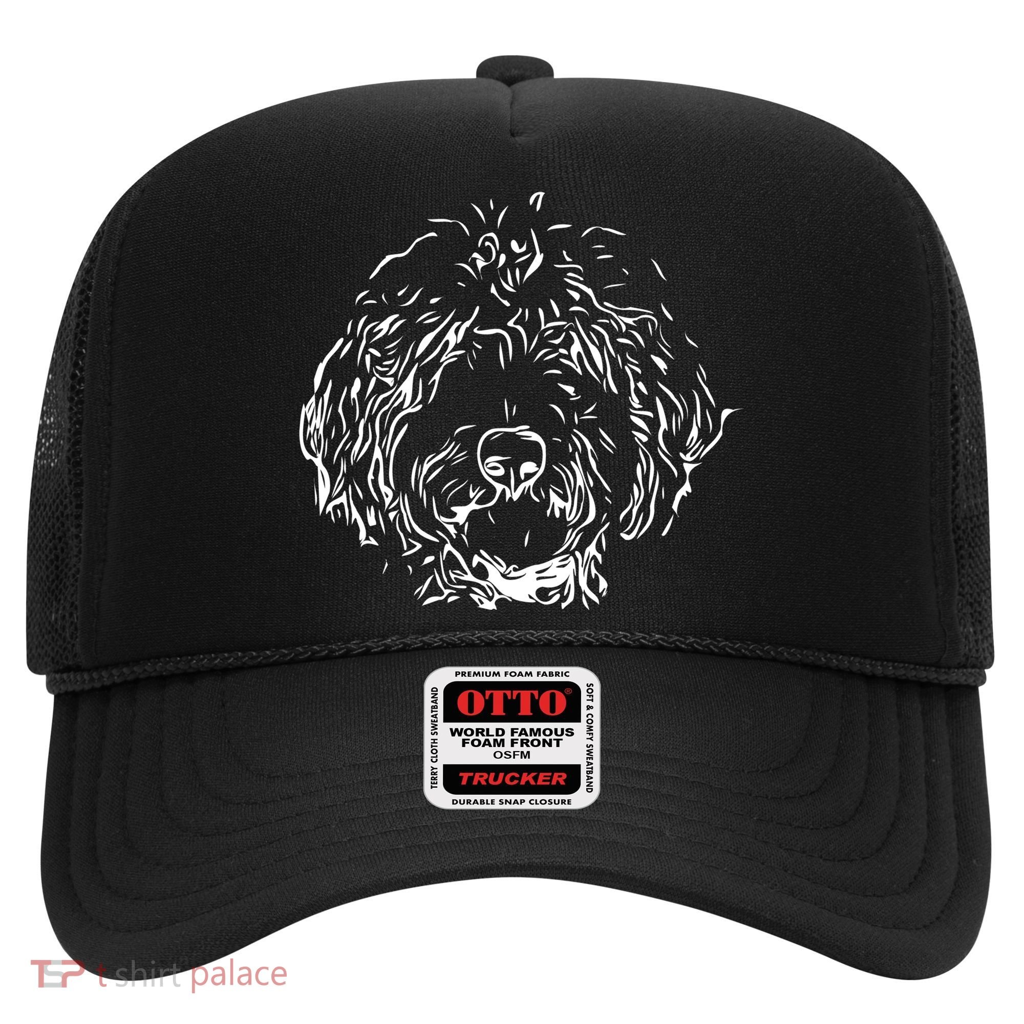 Doodles Goldendoodle Labradoodle Line Drawing Gift Hat