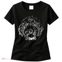 Doodles Goldendoodle Labradoodle Line Drawing Gift Women's T-Shirt thumb 0
