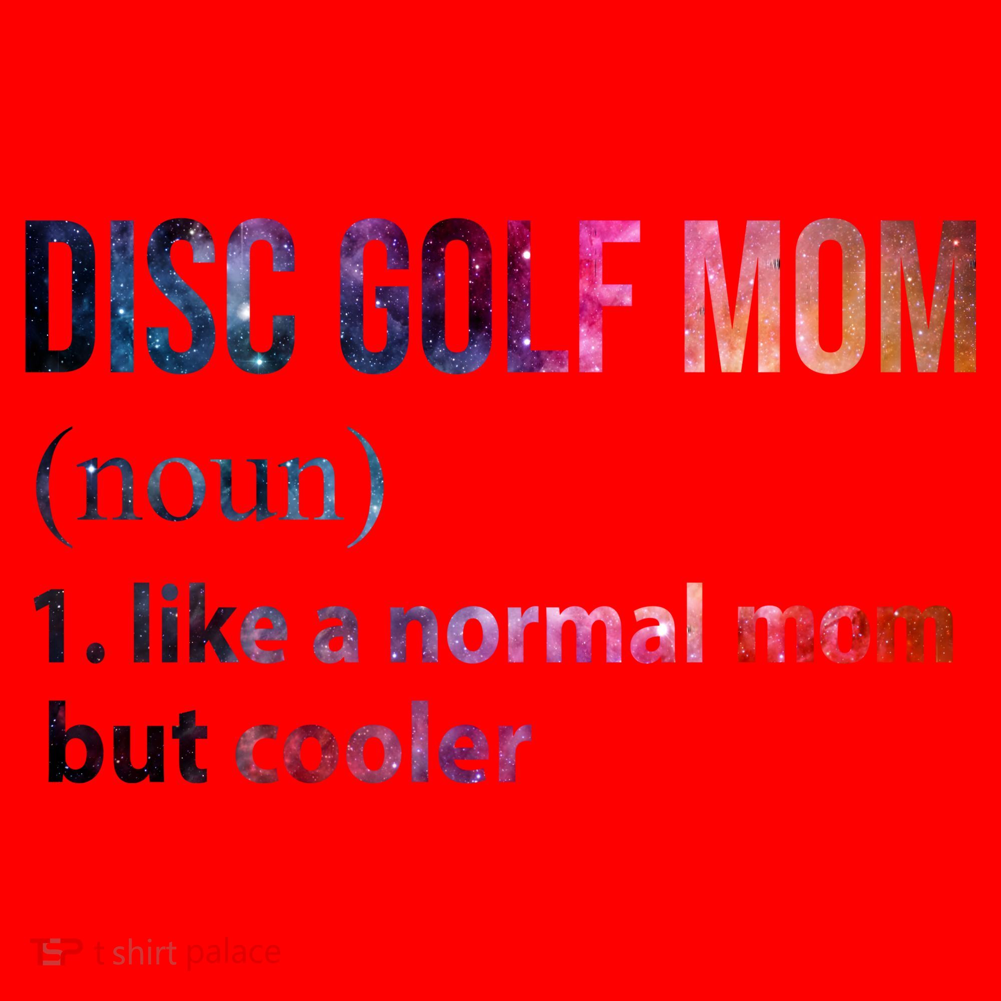 Disc Golf Mom Santa Hat