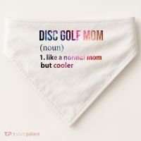Disc Golf Mom USA-Made Doggie Bandana thumb 0