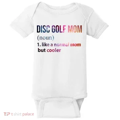 Disc Golf Mom Baby Bodysuit