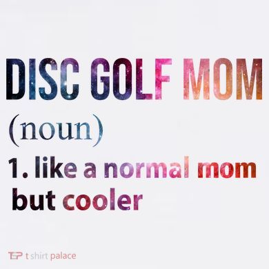 Disc Golf Mom Cropped Pullover Crew