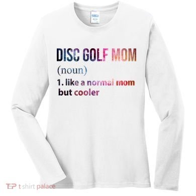 Disc Golf Mom Women's Long Sleeve Shirt