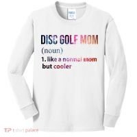 Disc Golf Mom Kids Long Sleeve Shirt thumb 0