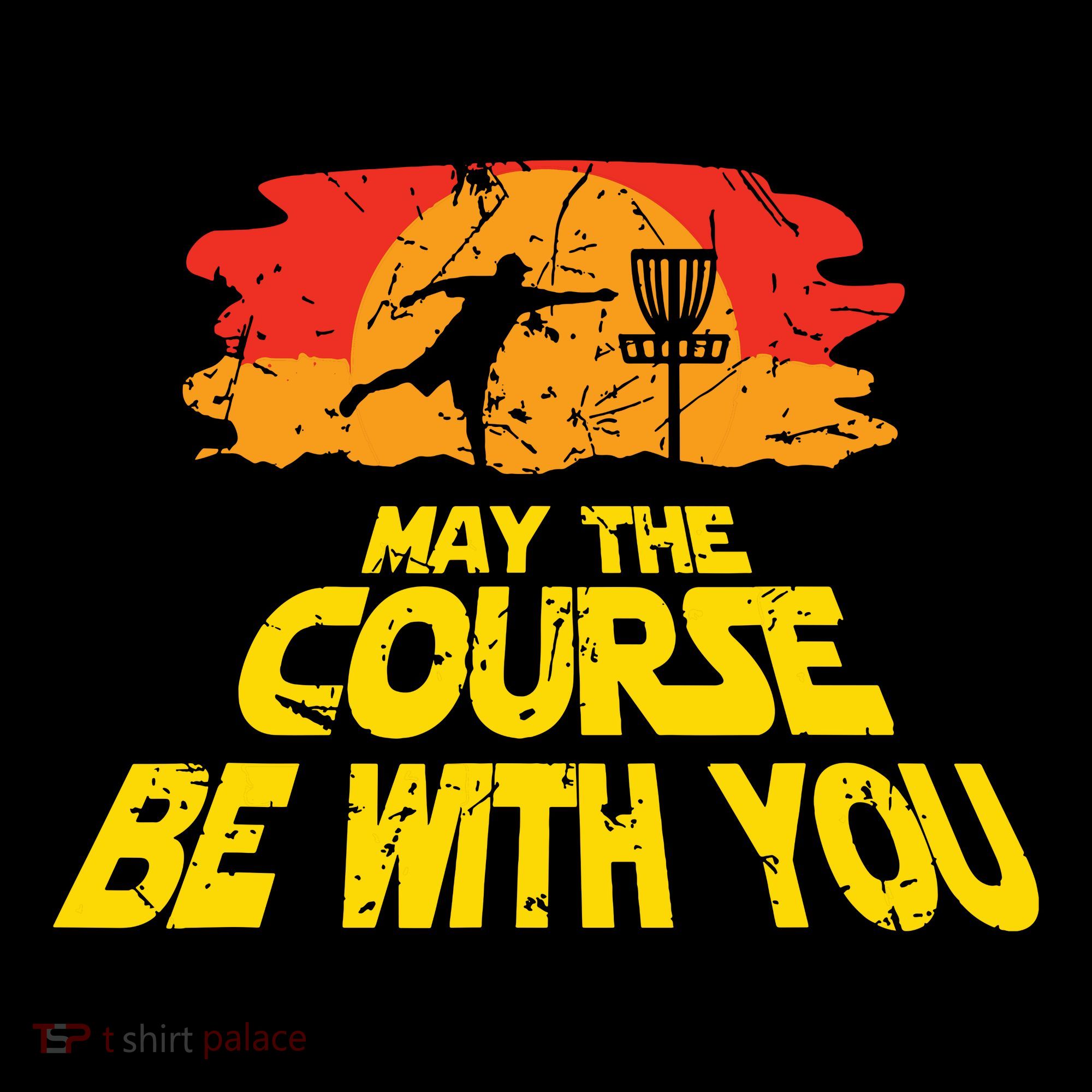 Disc Golf May The Course Be With You Trendy Golf Coaster