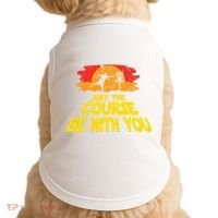 Disc Golf May The Course Be With You Trendy Golf Doggie Tank thumb 0