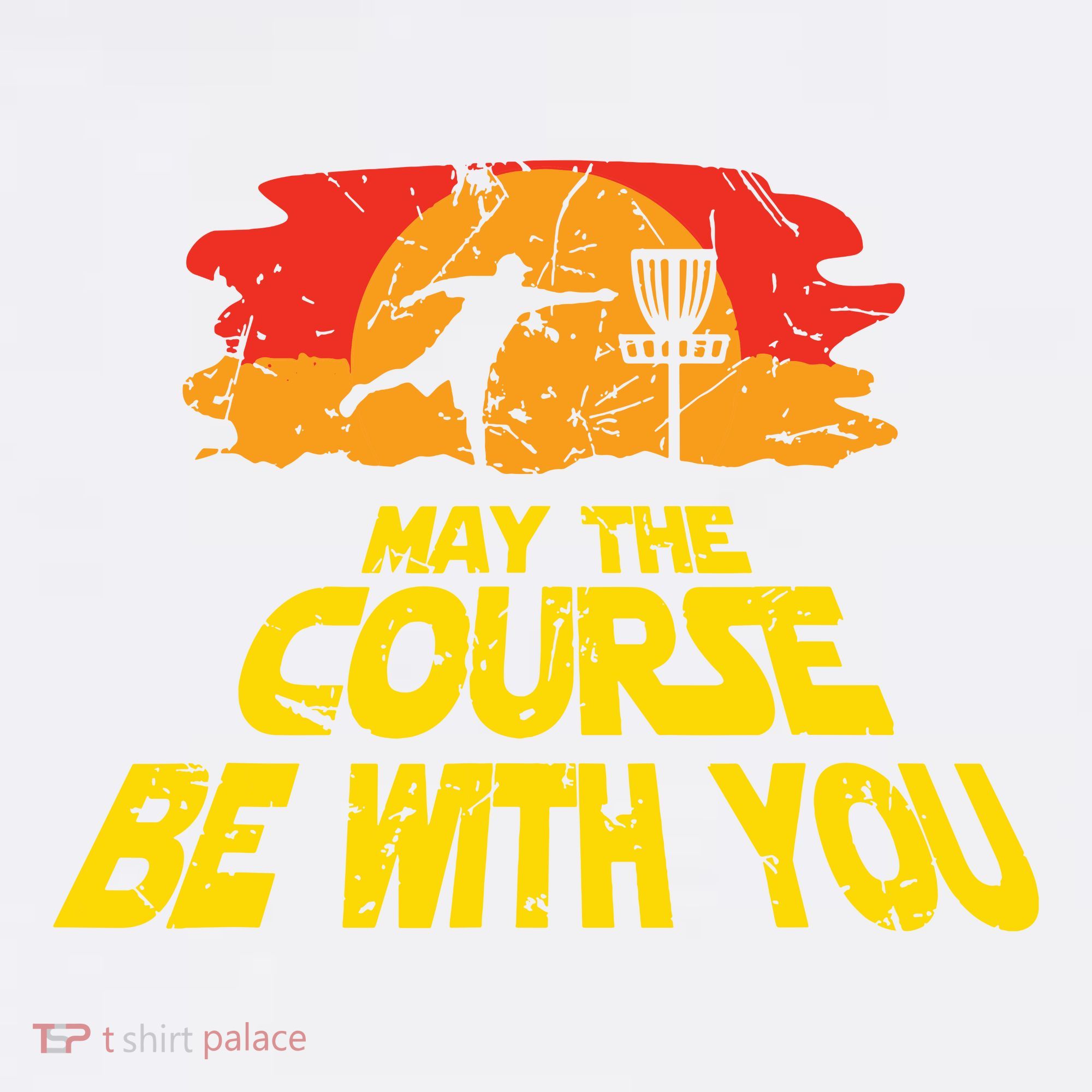 Disc Golf May The Course Be With You Trendy Golf Doggie Tank