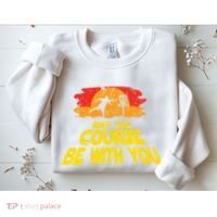 Disc Golf May The Course Be With You Trendy Golf Sweatshirt thumb 2