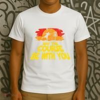 Disc Golf May The Course Be With You Trendy Golf T-Shirt thumb 3