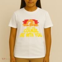 Disc Golf May The Course Be With You Trendy Golf T-Shirt thumb 4