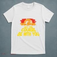Disc Golf May The Course Be With You Trendy Golf T-Shirt thumb 5