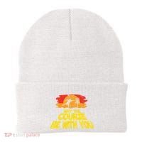 Disc Golf May The Course Be With You Trendy Golf Beanie thumb 0