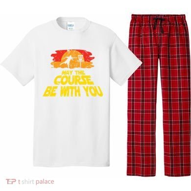 Disc Golf May The Course Be With You Trendy Golf Pajama Set