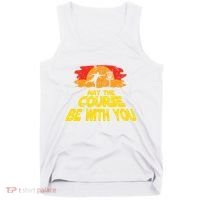 Disc Golf May The Course Be With You Trendy Golf Tank Top thumb 0